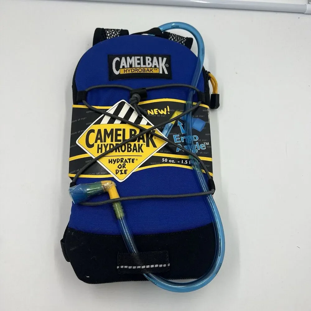 Camelbak Hydrobak Hydration Backpack 1.5L 50 OZ Charcoal Black Navy Blue NEW!!!